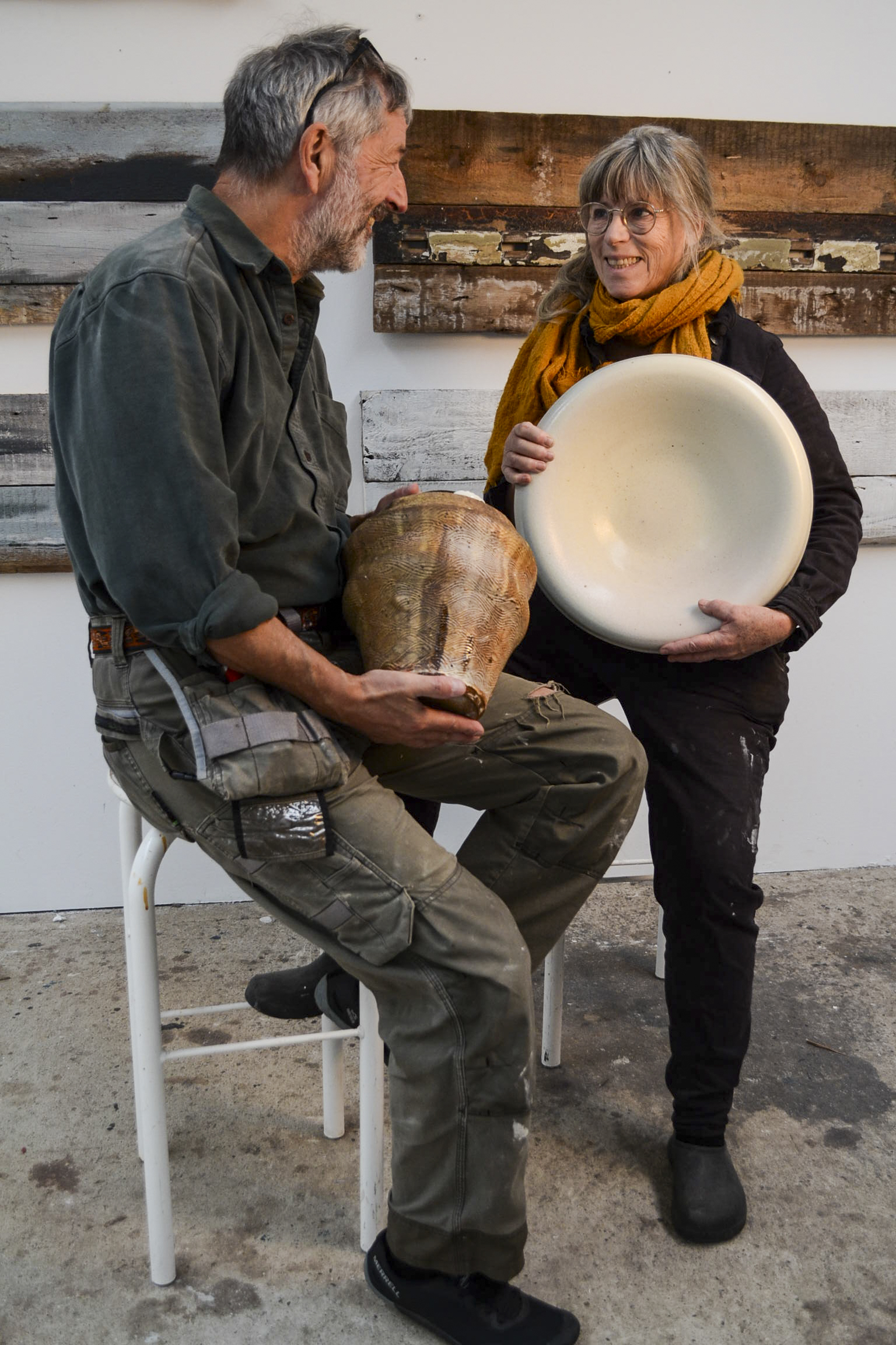 2-portræt Anja og Chr